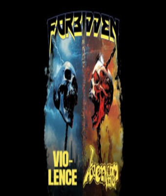 FORBIDDEN + VIO-LENCE + VENOM INC en Santiago Centro