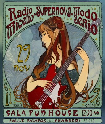 Supernova  Radio Micelio  Modo Serio en Madrid