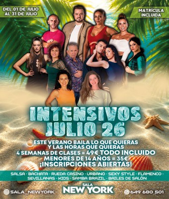 INTENSIVOS JULIO SALA NEW YORK en Tarragona