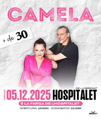 Camela + de 30 en Barcelona