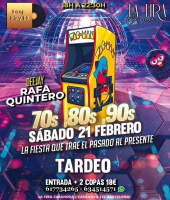 Tardeo Recordando Juntos Los 70s 80s 90s en Barcelona