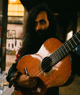 Perico Canovas en el Cafe de Alba (Murcia)