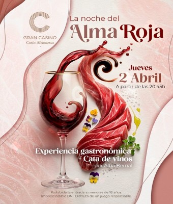 La noche del Alma Roja (Menú degustación) en Palmas, Las