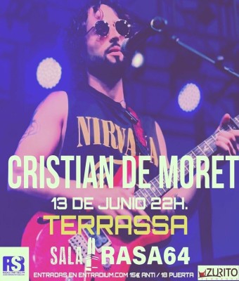 CRISTIAN DE MORET - EN CONCIERTO (TERRASSA) en Barcelona