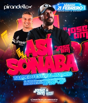 ASI SONABA BY JOSE AM MADRID TARDEO FESTIVAL 