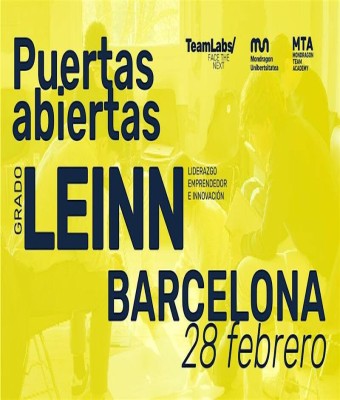 GRADO OFICIAL LEINN/ PUERTAS ABIERTAS BARCELONA [28 FEB | 10:30]