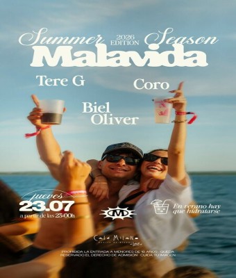 MALAVIDA 23/07 CAFÉ MILANO en Balears, Illes