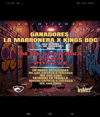 Ganadores La Marronera x Kings BDC en Madrid