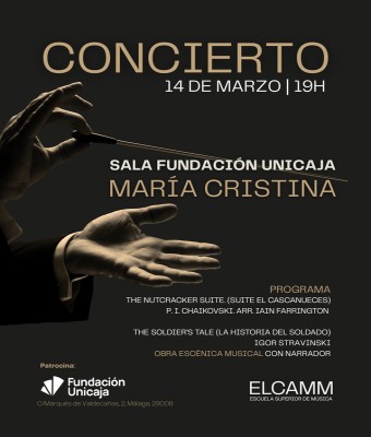 Chaikovski & Stravinski: Concierto en Sala María Cristina en Málaga