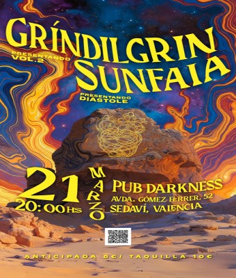 CONCIERTO GRÍNDILGRIN + SUNFAIA en Valencia/València