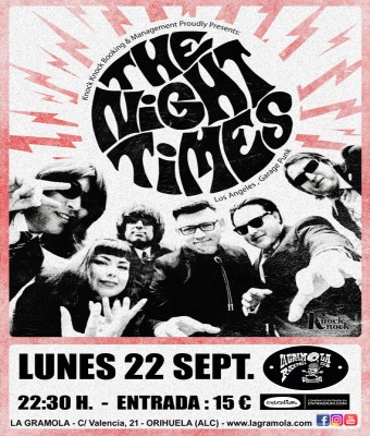THE NIGHT TIMES en LA GRAMOLA en Alicante/Alacant