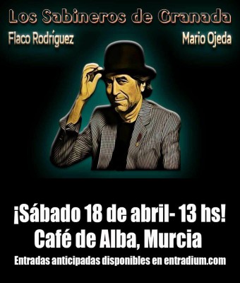 LOS SABINEROS regresan al Café de Alba, Murcia! Concierto vermú!
