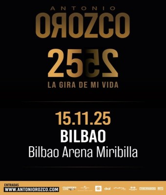 Antonio Orozco en Bilbao en Vizcaya