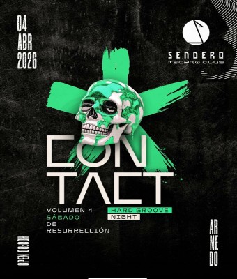 CONTACT 04 HARD-GROOVE NIGHT Sábado 4 de Abril en Rioja, La