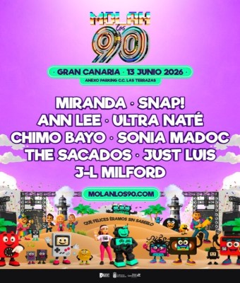 Molan los 90 - GRAN CANARIA en Las Palmas