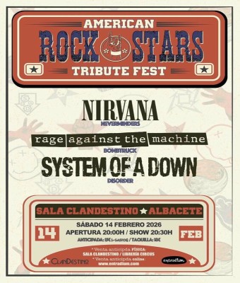 Festival de Tributos AMERICAN ROCK STARS (Albacete)