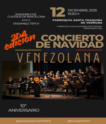 Navidad Venezolana con el Ensamble de Cuatros 2da. Edición. en Barcelona