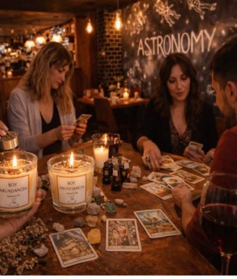Taller de Velas y Tarot en Química en Barcelona