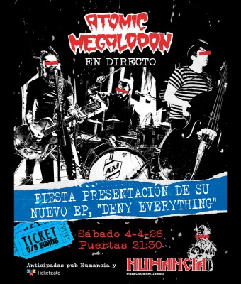 Atomic Megalodon en el Numancia en Zamora