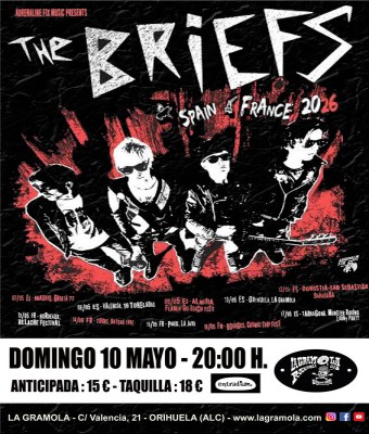 THE BRIEFS en LA GRAMOLA en Alicante/Alacant
