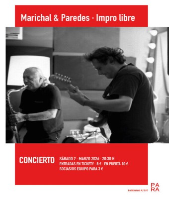 PAREDES & MARICHAL · CONCIERTO en Santa Cruz de Tenerife