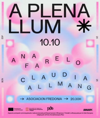 "A plena llum": Ana Farelo  Claudia Allmang en Barcelona