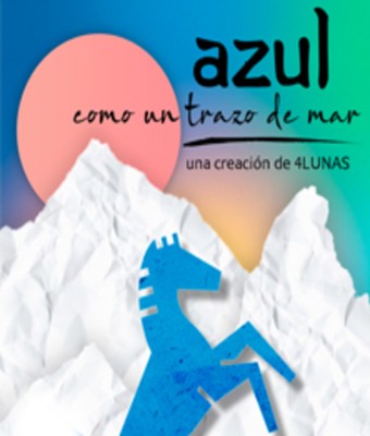 Azul como un trazo de mar en MADRID