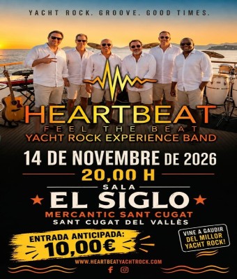 Concert HEARTBEAT - El Siglo (Sant Cugat) en Barcelona