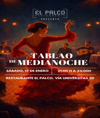 Tablao de medianoche en Zaragoza