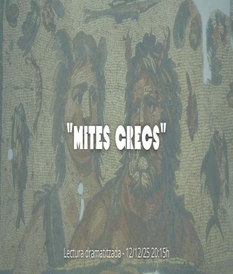 "Mites Grecs": lectura dramatitzada en Sabadell