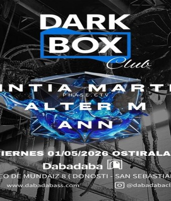 The Dark Box Club: Cintia Martis + Alter M + Ann en Donostia-San Sebastian