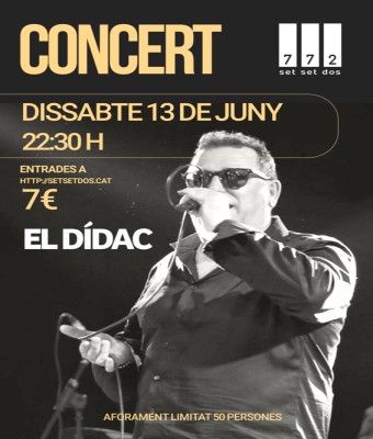EL DÍDAC EN CONCERT en Barcelona