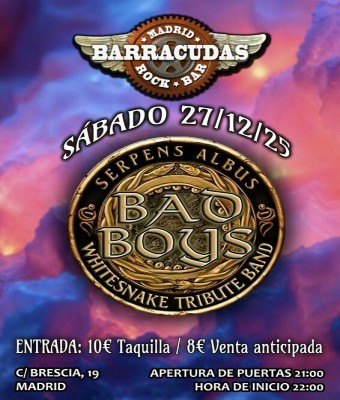 BAD BOYS! Tributo a Whitesnake en Madrid