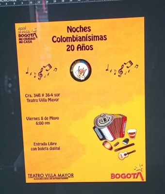 NOCHES COLOMBIANÍSIMAS - 20 AÑOS en --