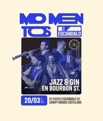 JAZZ & GIN en Bourbon St. en Madrid