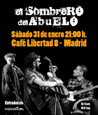 El Sombrero del Abuelo en Madrid Café libertad 8