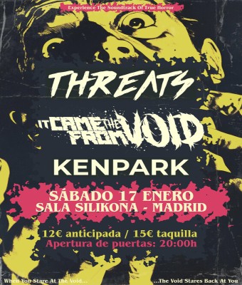 THREATS_IT CAME FROM THE VOID_KENPARK en Madrid