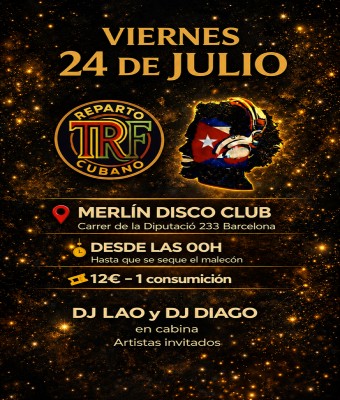 TRF x DJ LAO "NOCHE DE REPARTO" en Barcelona