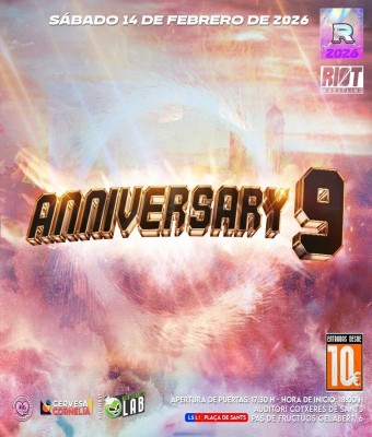 Riot Wrestling: ANNIVERSARY 9 en Barcelona