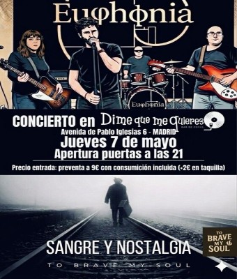 Euphonia + To Brave My Soul en Madrid