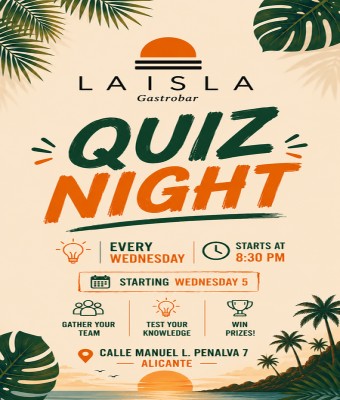 English Quiz Night en Alicante/Alacant