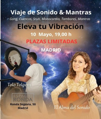 VIAJE DE SONIDO & MANTRAS en Madrid