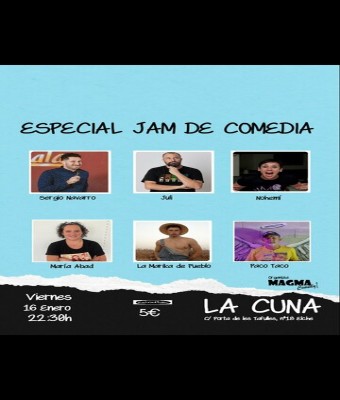 ESPECIAL JAM DE COMEDIA  en Alicante/Alacant
