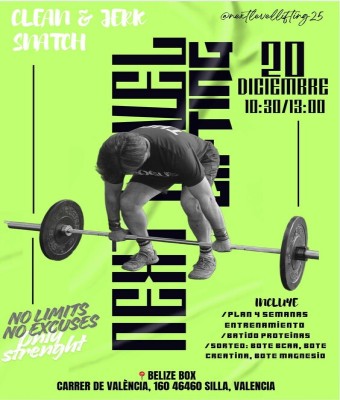 Next Level Lifting 3ª Edición en Valencia/València