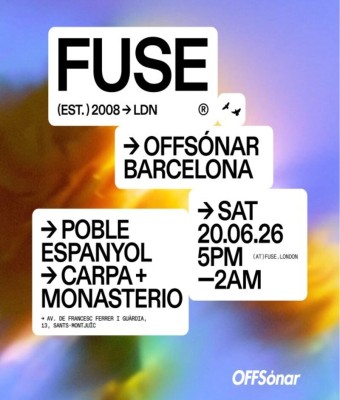 OFFSónar 2026 FUSE LONDON en Barcelona