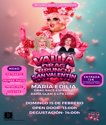 VALLA DRAG BRUNCH en Valladolid