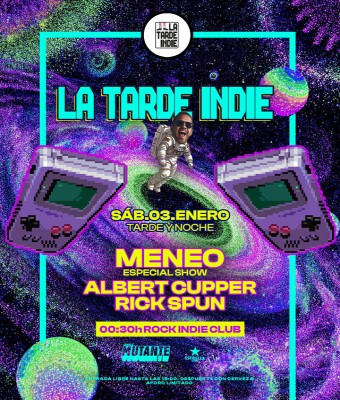 LA TARDE INDIE //// 3 DE ENERO en Balears, Illes