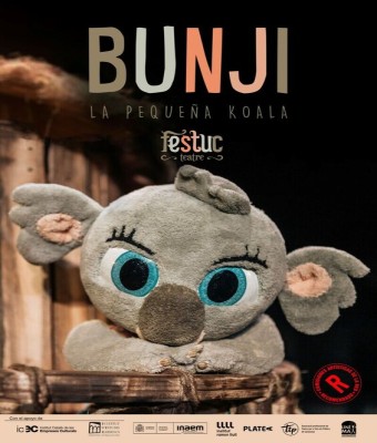 BUNJI, LA PEQUEÑA KOALA. Festuc Teatre. EL JARDÍN DE LAS ARTES. Parque Deportivo Ebro. Zaragoza