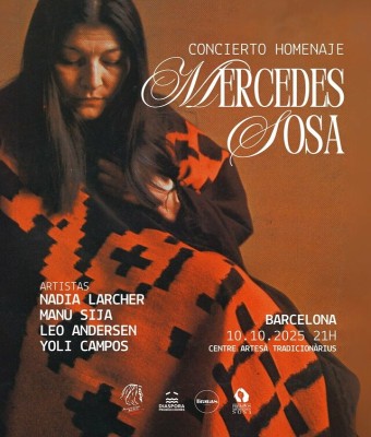 Homenaje a Mercedes Sosa - 90 años de Canto en Barcelona