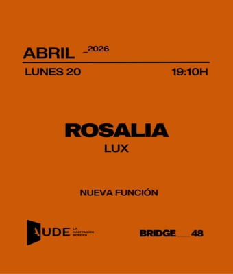Rosalía, Lux · AUDE: Sesión de escucha en Barcelona